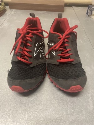 Reebok Realflex Scream 2.0 Mens Size 8.5 Running Shoes Model V45565 Black Red