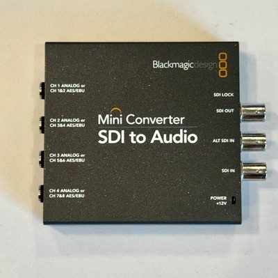 Blackmagic Design Audio To SDI Mini Converter