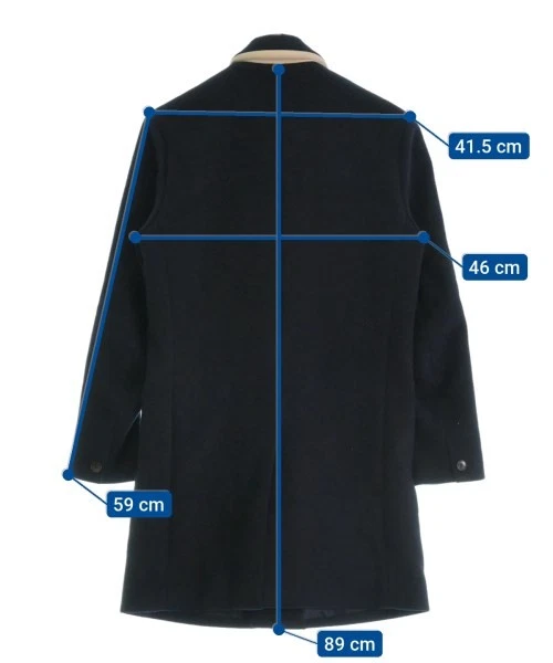 STUDIOUS Chester Coats Navy 1(Approx. S) 2200541880026 - product detail image 10