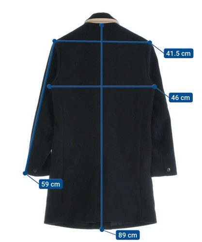 STUDIOUS Chester Coats Navy 1(Approx. S) 2200541880026 image 10