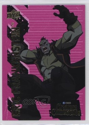 2025 Upper Deck DC Creature Commandos Magenta Neon /25 Eric Frankenstein 0nr3
