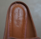 Ariana Bohling size 9 pink suede slip on mules — photo 9