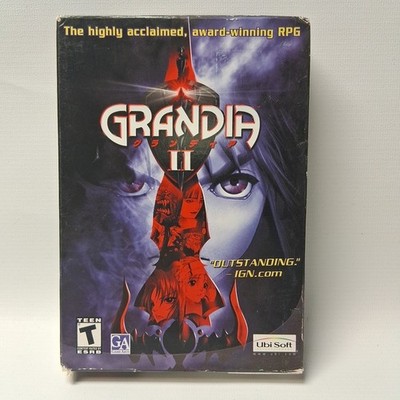 Grandia II 2 - PC 2002 US Retail Store Boxed Edition! NEW SEALED.......R2S4B4