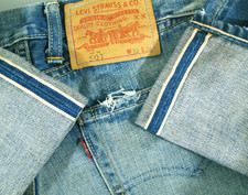 HOT VTG 1966 REPRO LVC Men LEVI'S 501 BIG E SELVEDGE JP Jeans 32 x34 Fit 30x33 
