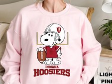 HOT Hoosier national champions Sweatshirt, Retro IU Football Snoopy Style