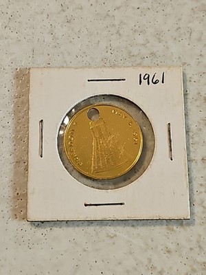 Vintage 1961 Freedom 7 First Flight Commemorative Challenge Coin Token AMVETS