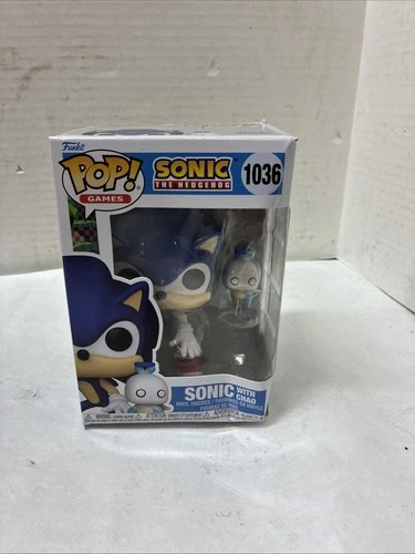 Funko Pop Games Sonic The Hedgehog #1036 Sonic With Hero Chao Vinyl Figure