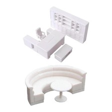 1/50 Dollhouse Miniature Furniture Realistic Ornament Creative Scenery