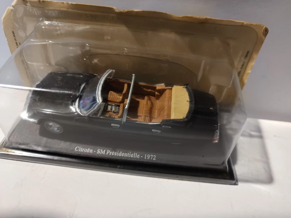 1/43 CITROËN SM PRÉSIDENTIELLE 1972 ATLAS SOUS BLISTER - Photo 2/4