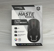 Ratón óptico inalámbrico ultraligero para juegos HyperX Pulsefire Haste - negro
