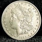 1895 O Morgan Dollar XF+ Nice Mint Luster Key  Date New Orleans Morgan 100% Orig