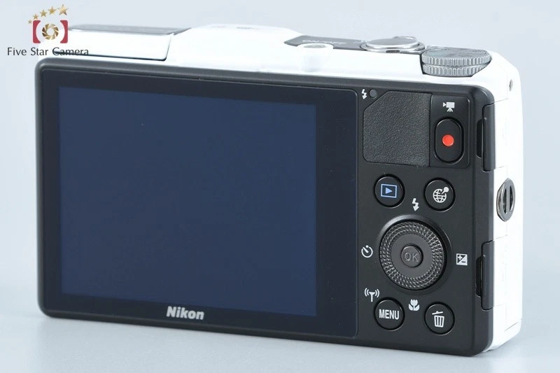 Nikon COOLPIX S9700 Elegant White 16.5 MP Digital Camera w/ Box [Excellent] - Image 3 of 4