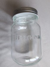 Pack 6 Glass Mason Jars 500ml 70mm lid