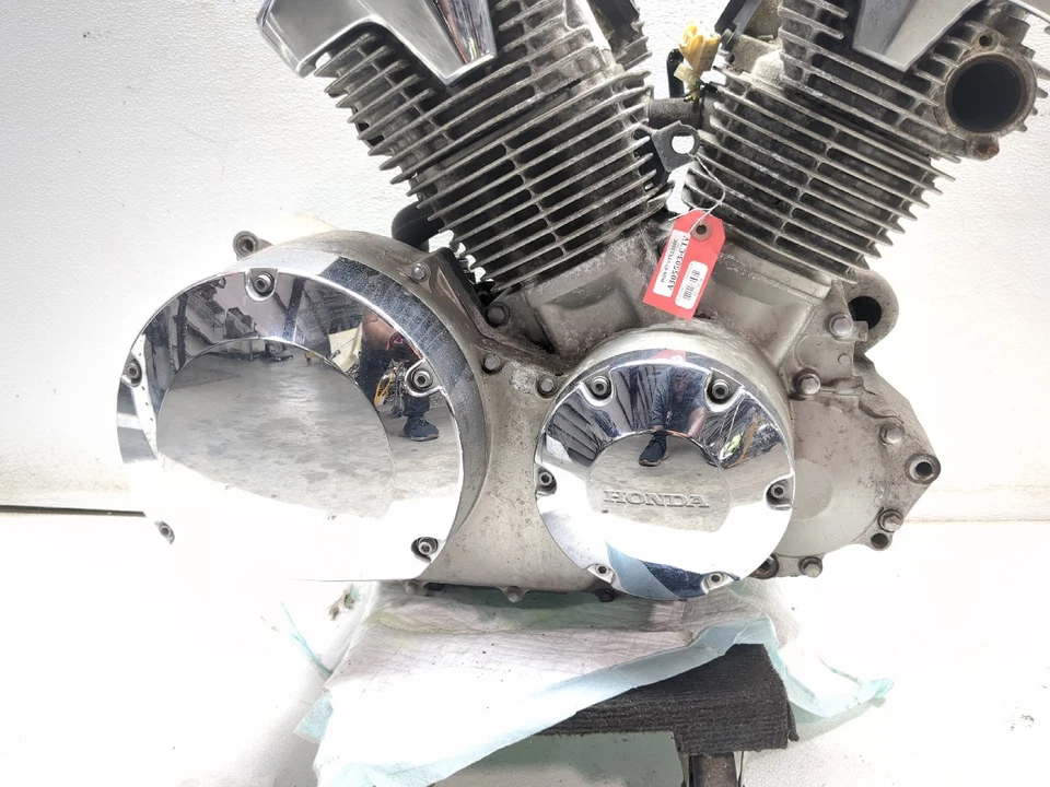 Мотор двигателя 07 Honda VTX1300C VTX 1300 ГАРАНТИРОВАНО - Изображение 2 из 4