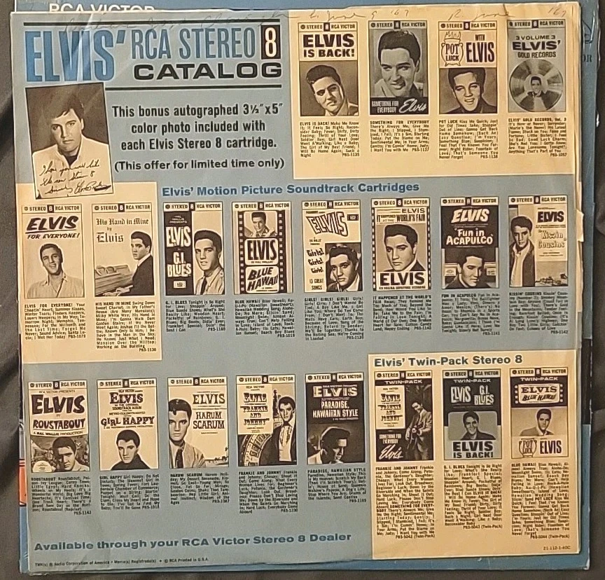 Elvis Presley Double Trouble LPM 3787 Record Album First Pressing No Bonus Photo - Image 3 of 4