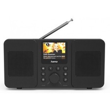 Hama 54257 DIR10 - DAB+ Internetradio - Bluetooth - schwarz