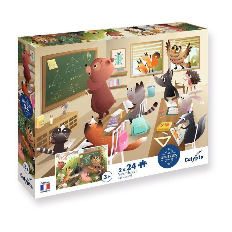 Puzzle Sentosphere 24 pieces pour s'amuser en famille dans la chambre ou le salon