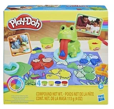 Play-Doh Frog ‘n Colors Starter Set with Playmat, Preschool Toys Starters 🆕