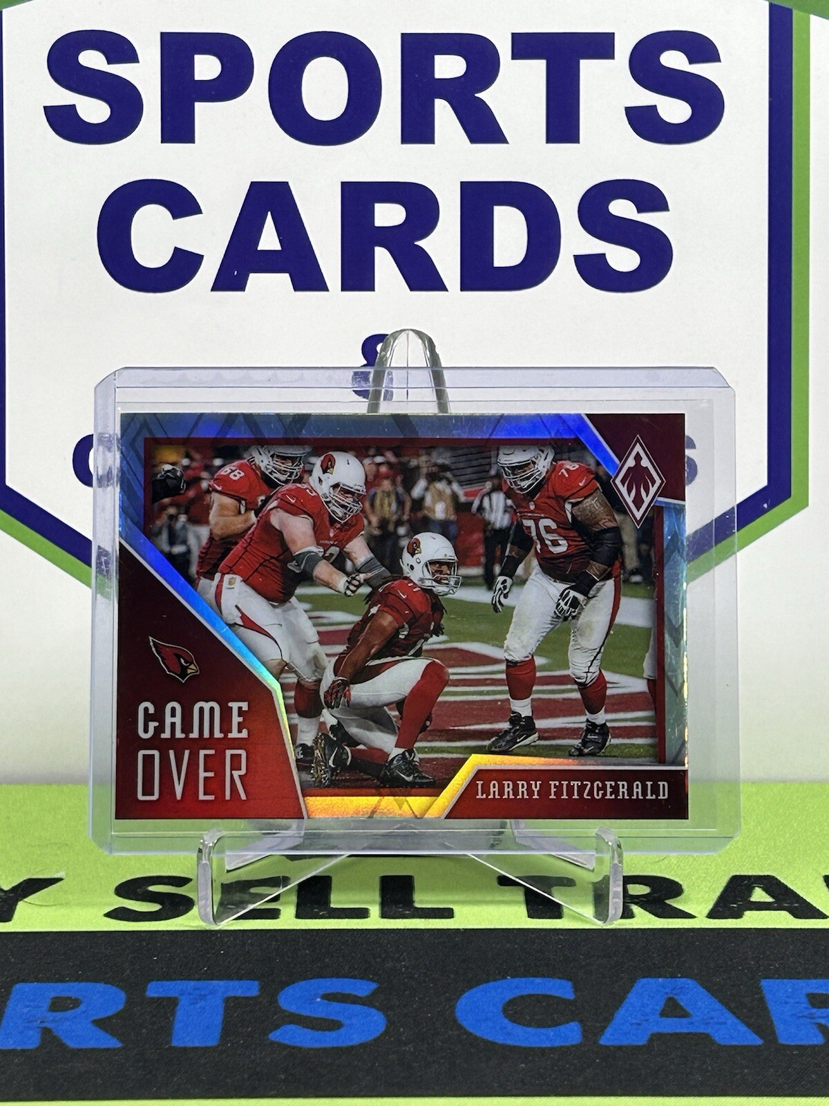 Larry Fitzgerald 2020 Panini Phoenix Football “Game Over” CARDINALS