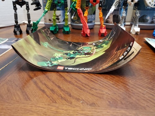 2001 Lego Bionicle ORIGINAL Toa Mata 8531 - 8536 Canister Manual Complete Sets - Picture 5 of 21