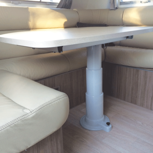 NUOVA MAPA ADJUSTABLE HEIGHT TABLE LEG WITH TURN TABLE AND SLIDE - Picture 2 of 7