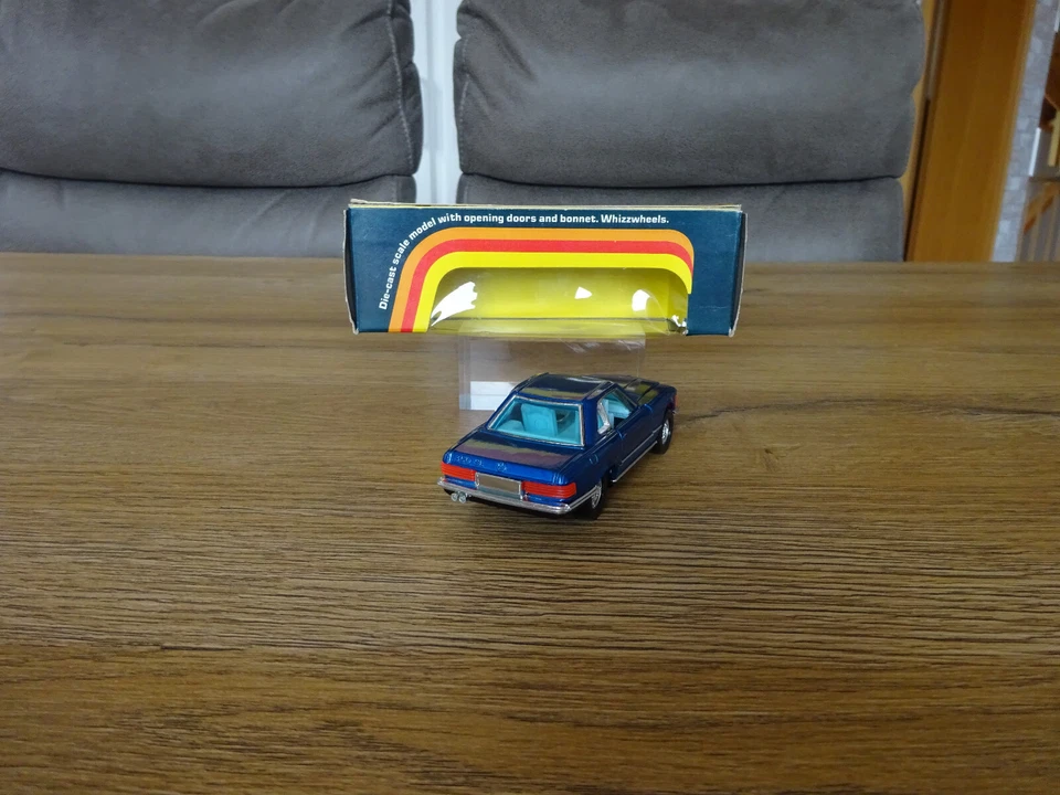 Corgi Toys 393 Mercedes - Benz 350 SL  in OVP 70er Jahre Rarität, no Märklin RAK - Bild 4 von 4