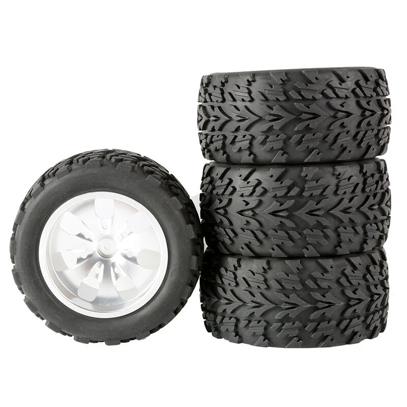 Ruedas y neumáticos de aluminio Monster Truck de radiocontrol de 1/10 para Redcat Racing Volcano EPX Foto 3 de 4