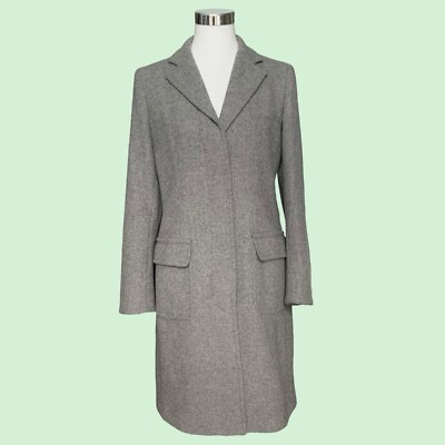 Weekend Max Mara Damen Mantel mit Schurwolle in Grau Gr. 36 DE clean hochwertig