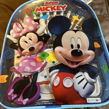 Disney Mickey Mouse Travel Backpack With Coloring Activity Books, Crayons  More