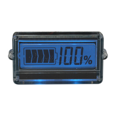 3S 12V Battery Capacity Meter Digital LCD Display Indicator Monitor Waterproof