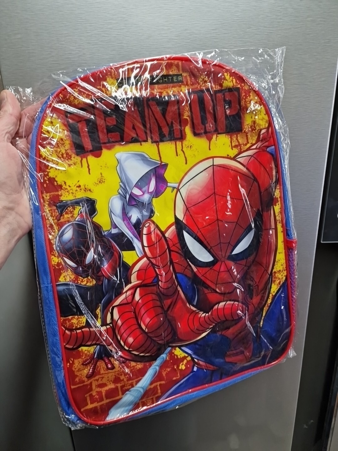 Marvel Spiderman Team Up Large Arch Backpack Childrens School Rucksack Boys New
