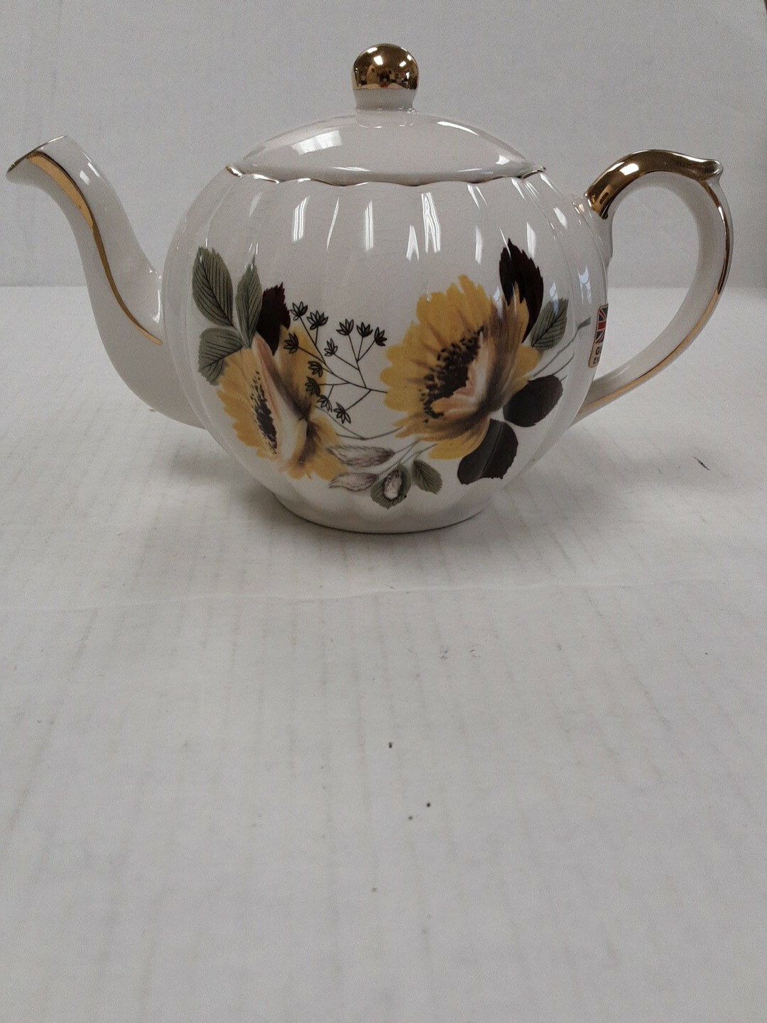 Vintage Gibsons Staffordshire Floral Teapot with Classic Design