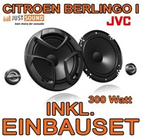 Citroen Berlingo I - Lautsprecher - JVC - 16Cm Boxen Einbauset 2-Wege System SET