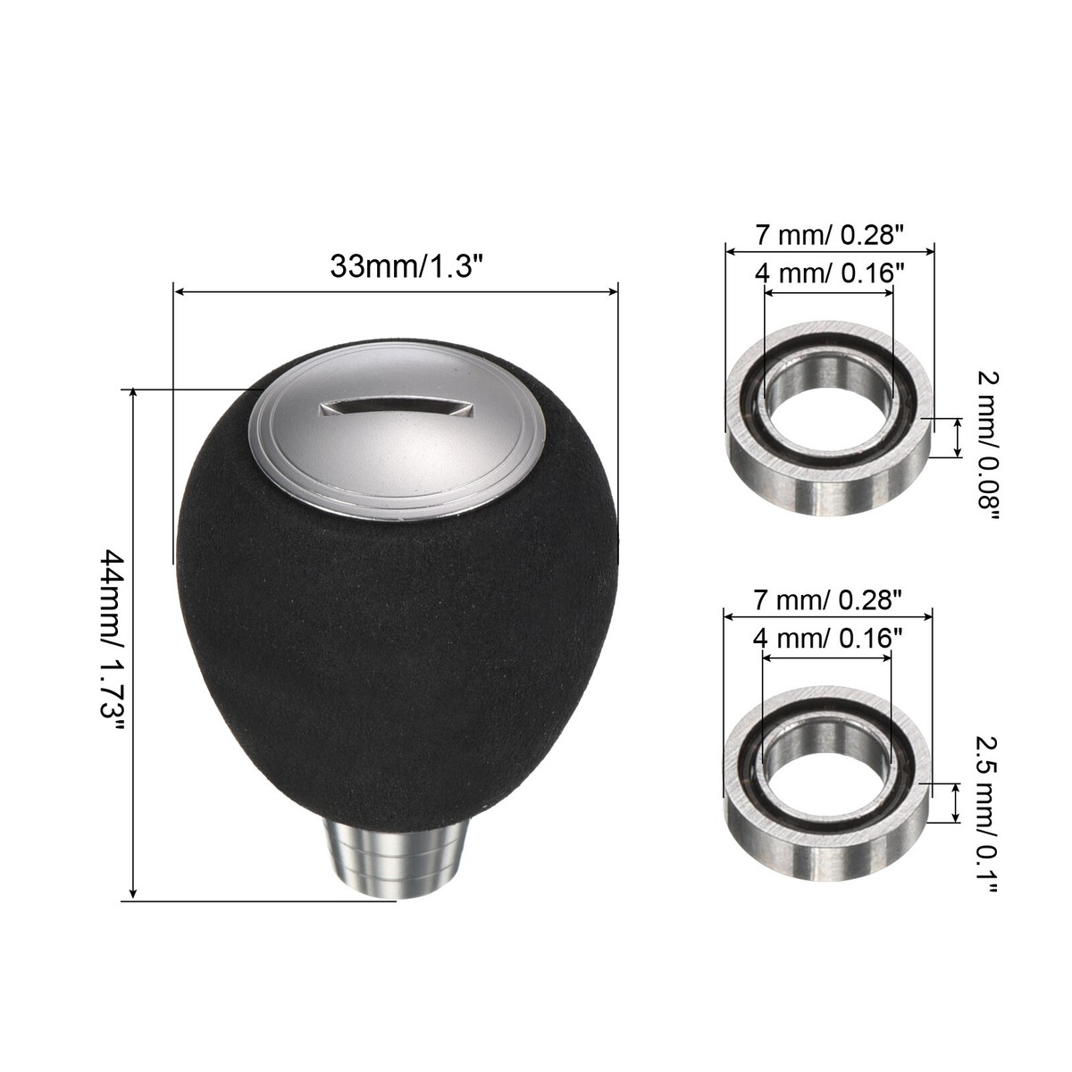 Fishing Reel Handle Knob EVA Fishing Reel Power Knob Handle Grip