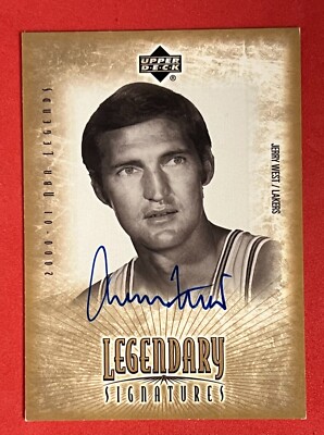 Jerry West Auto upper deck