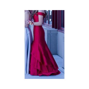 red prom dress size 4