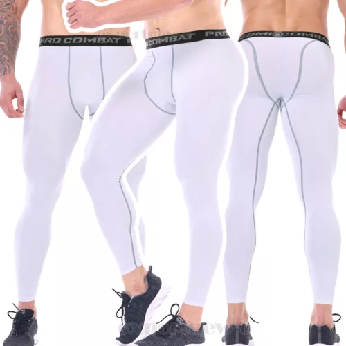 Herren Kompressions Leggings Hose Trousers Fitness Baskerball Jogginghose HEISS - Bild 22 von 24