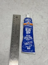 Vintage Collectable Permatex Sensor-Safe Blue RTV Silicone Gasket Maker 6B AS-IS