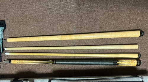 Lucasi Billiard Cue Mezz case 6-piece set From Japan