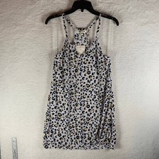 NWT Miken Swimwear Women's Size XS Multicolor V-Neck Animal Print Cover-Up