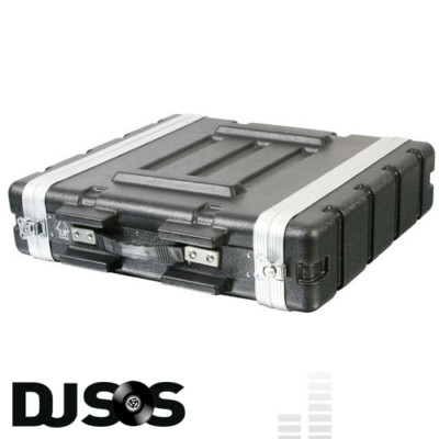 ABS 2u Rack Case | Flightcase - Rack Mount Flightcase | Equipment Case | DJ
