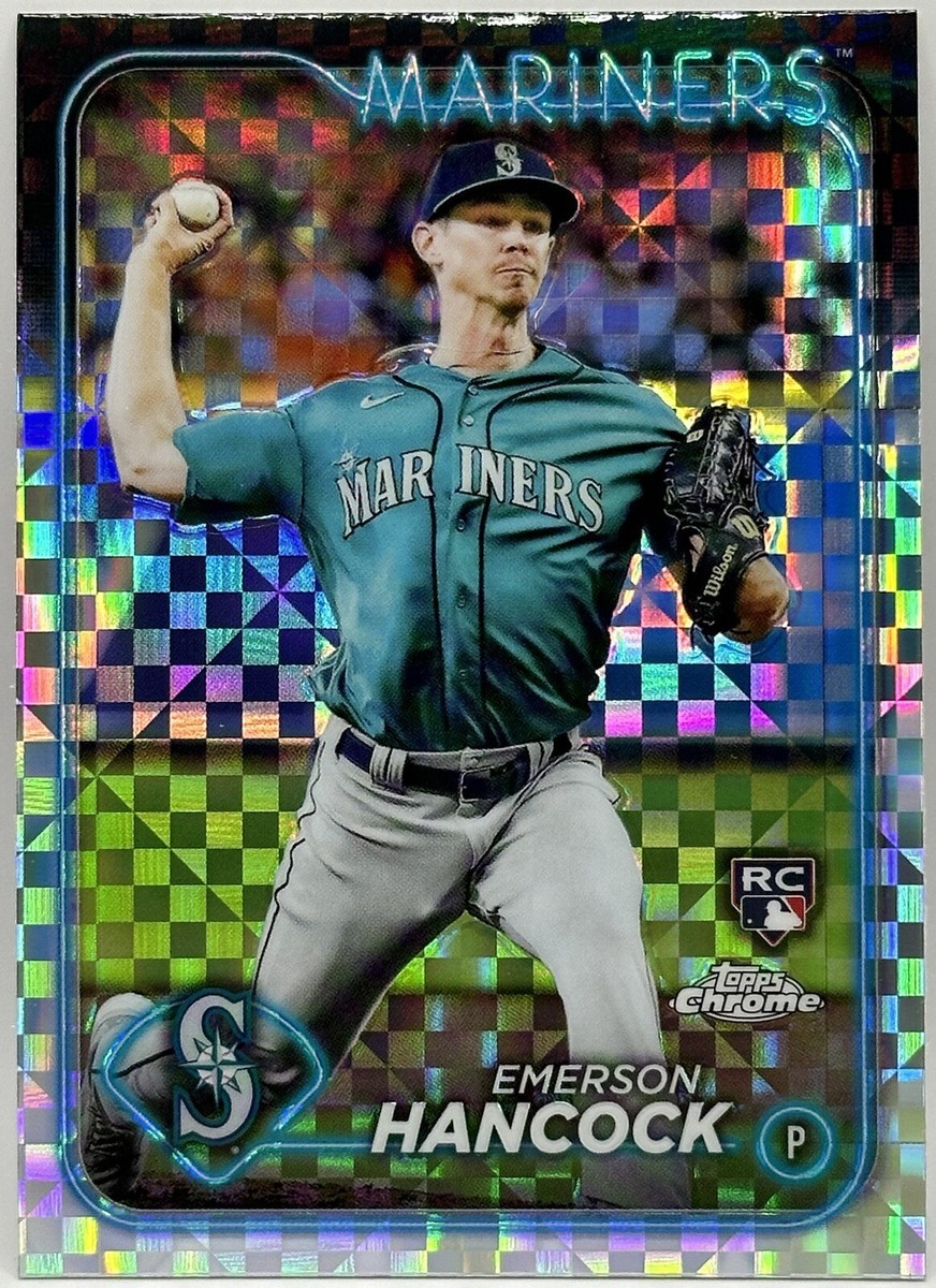 2024 Topps Chrome - X-Fractor #245 Emerson Hancock (RC) SEA | eBay
