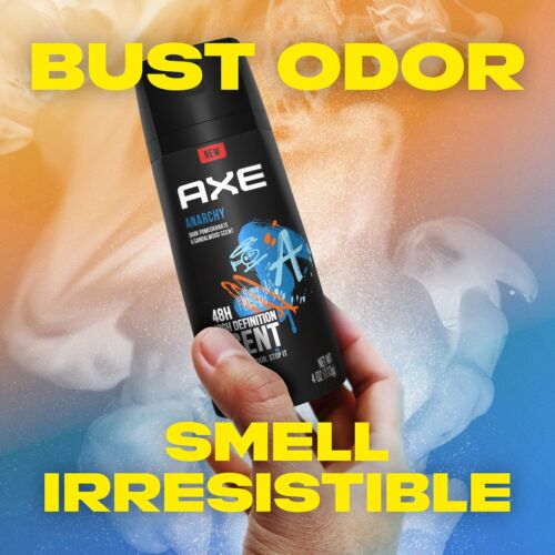 Axe Anarchy For Him Deodorant spray 4 Oz. (Pack 6) - Picture 2 of 7