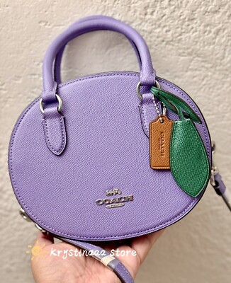 Coach CR253 Blueberry Crossbody In Light Violet NWT | eBay Coach CR253 Blueberry Crossbody In Light Violet NWT | eBay