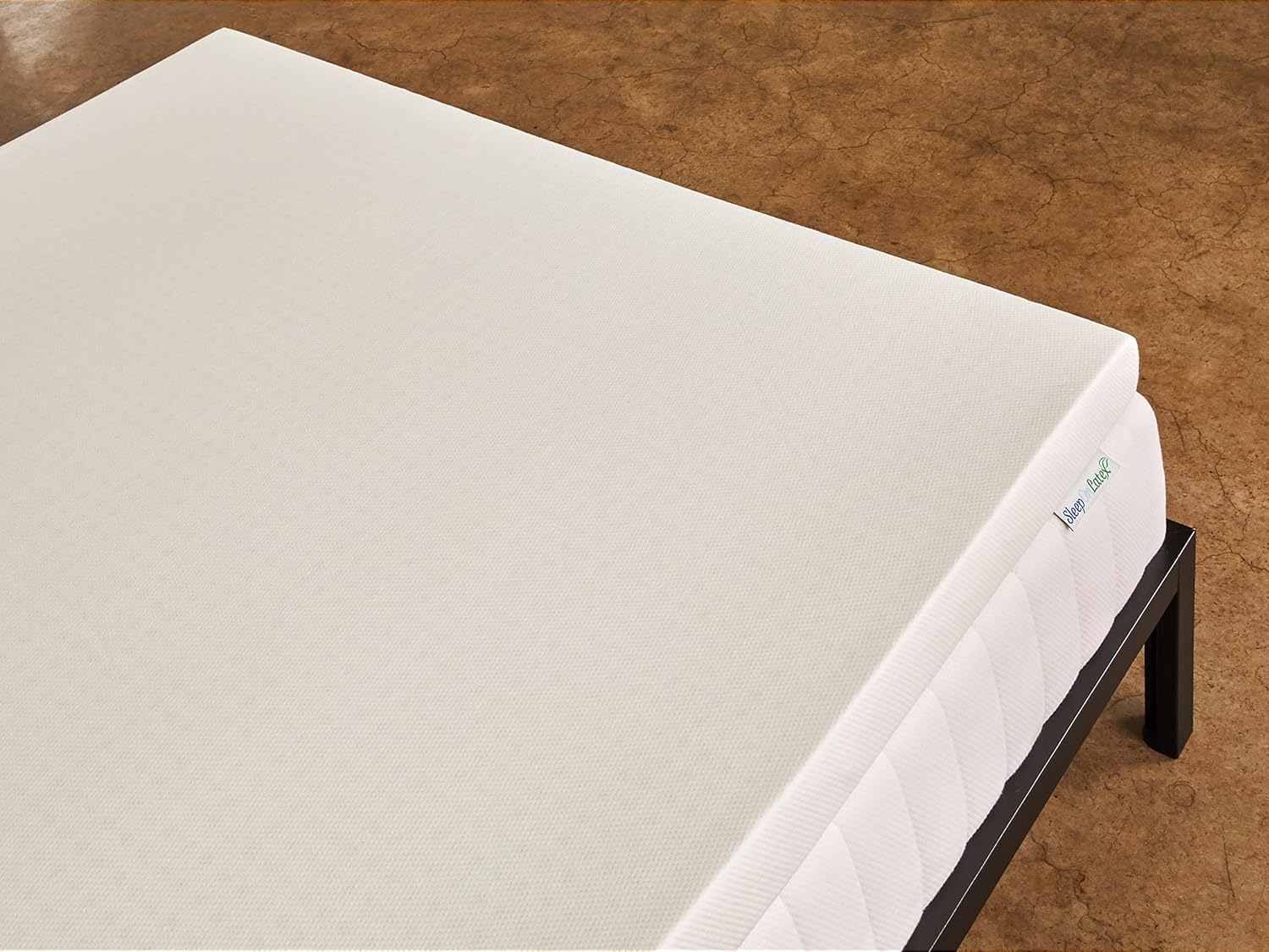 Pure Green Natural Latex Mattress Topper W/Luxury Cover - Soft - 3 Inch - Full S