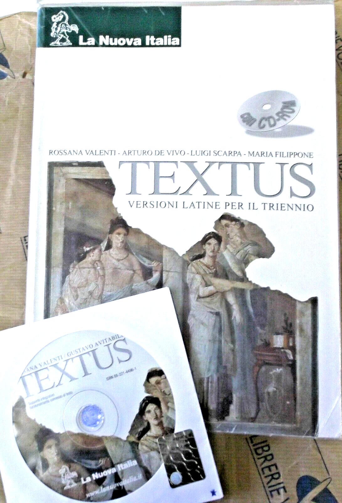 TEXTUS con Cd VERSIONI LATINE PER IL TRIENNIO - R. VALENTI - LA NUOVA ITALIA