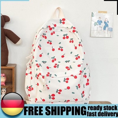 Women Cute Student Bookbag Large Capacity Adjustable Strap Travel Daily Backpack