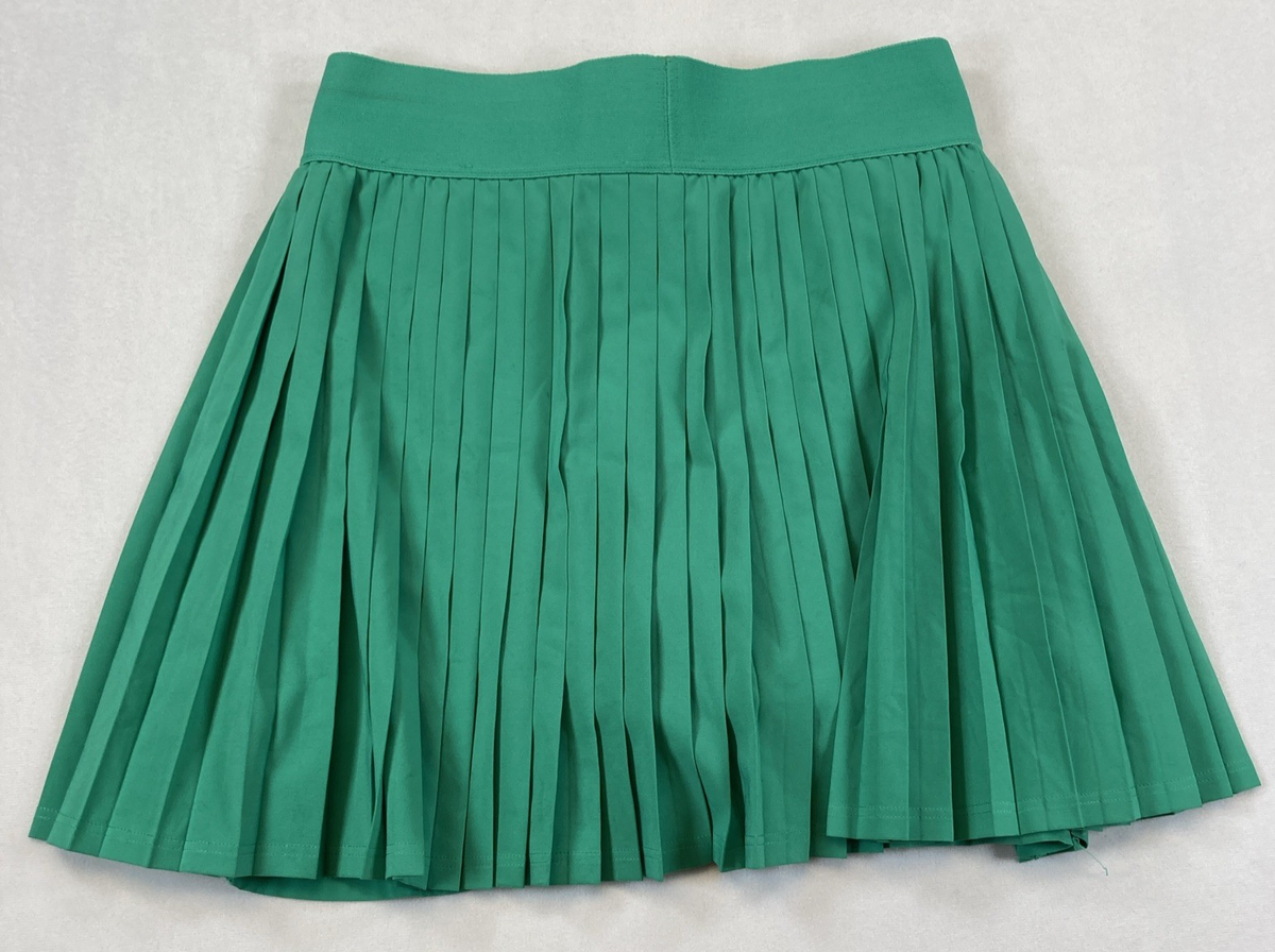 alo テニススカート グリーン Alo Yoga Women's Pleated Green Tennis 'Skort' Skirt With