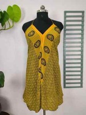 10 Pcs Boho Recycled Silk Magic Summer Maxi Dress Beach Cover Wear Dress