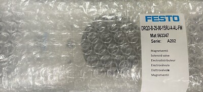 NEW Festo DRQD-B-25-90-YSRJ-A-AL-FW 563347 Semi-rotary Drives Twin Pistons
